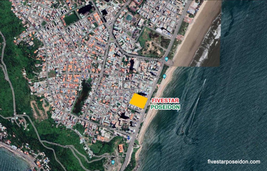 vị trí dự án fivestar poseidon